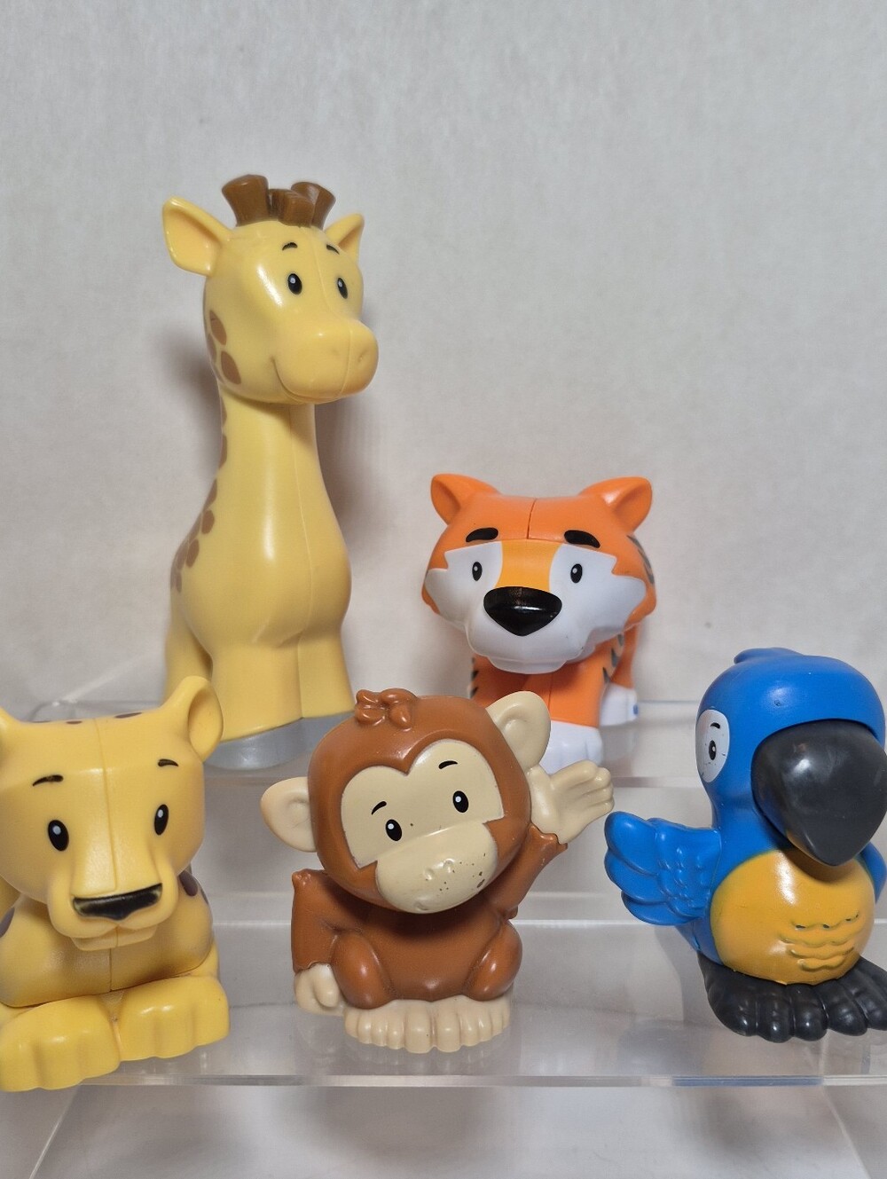 Fisher-Price Little People Zoo Safari Jungle Animals Monkey Giraffe Tiger ++